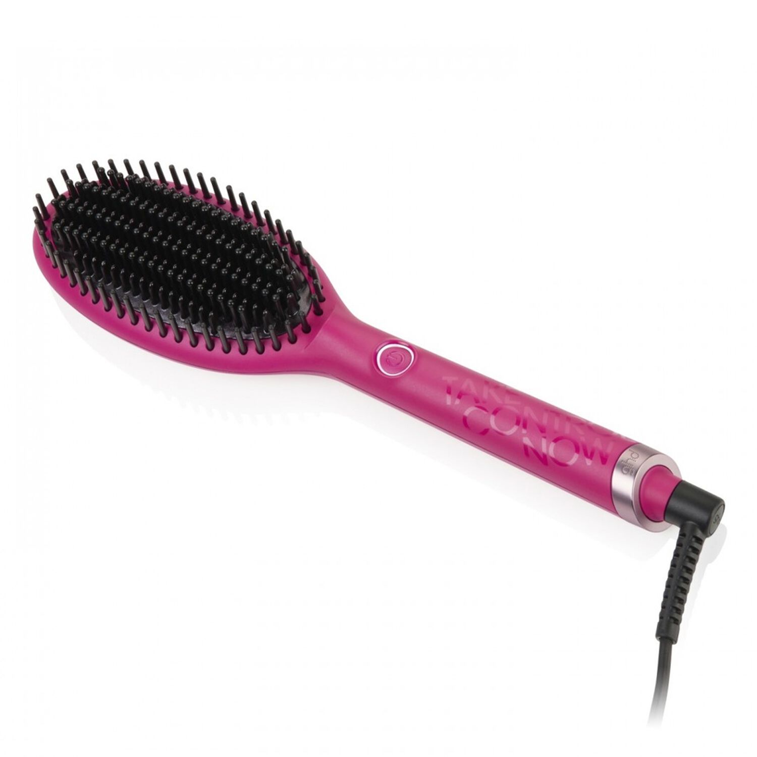 GHD Brosse Chauffante Glide Rose Lissage Naturel