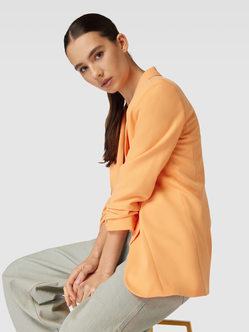 Blazer in unifarbenem Design Modell 'BOSELLA' in orange