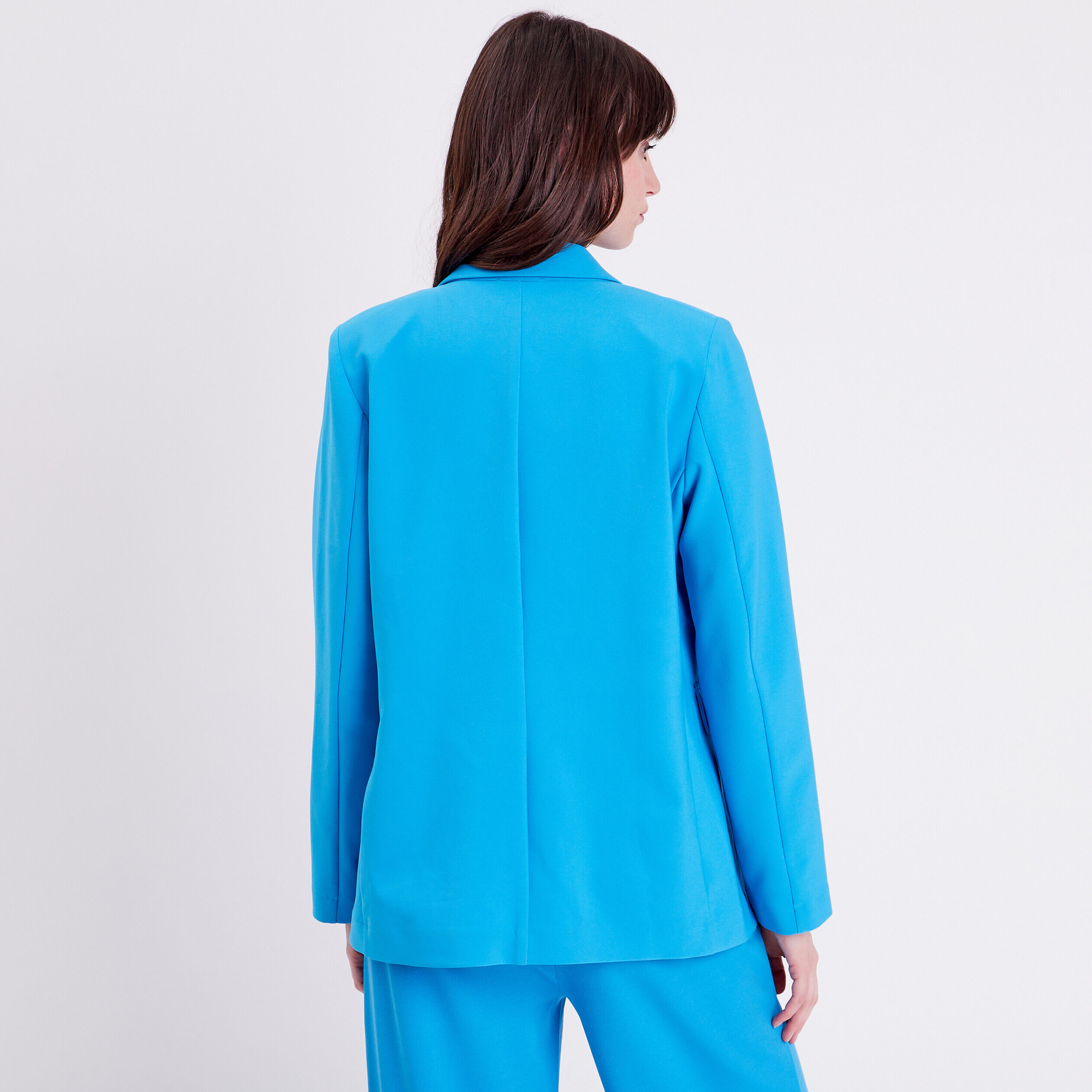 Veste blazer bleu femme | Cache Cache