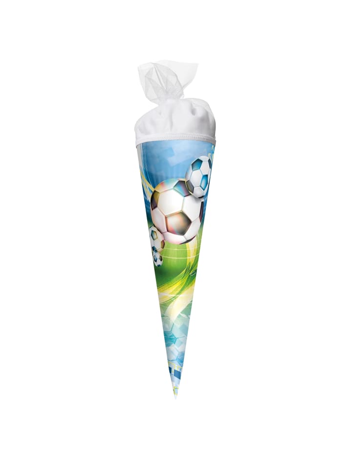 ROTH Geschenk-Schultüte klein Fußball 50 cm , rund in Bunt günstig kaufen onesize