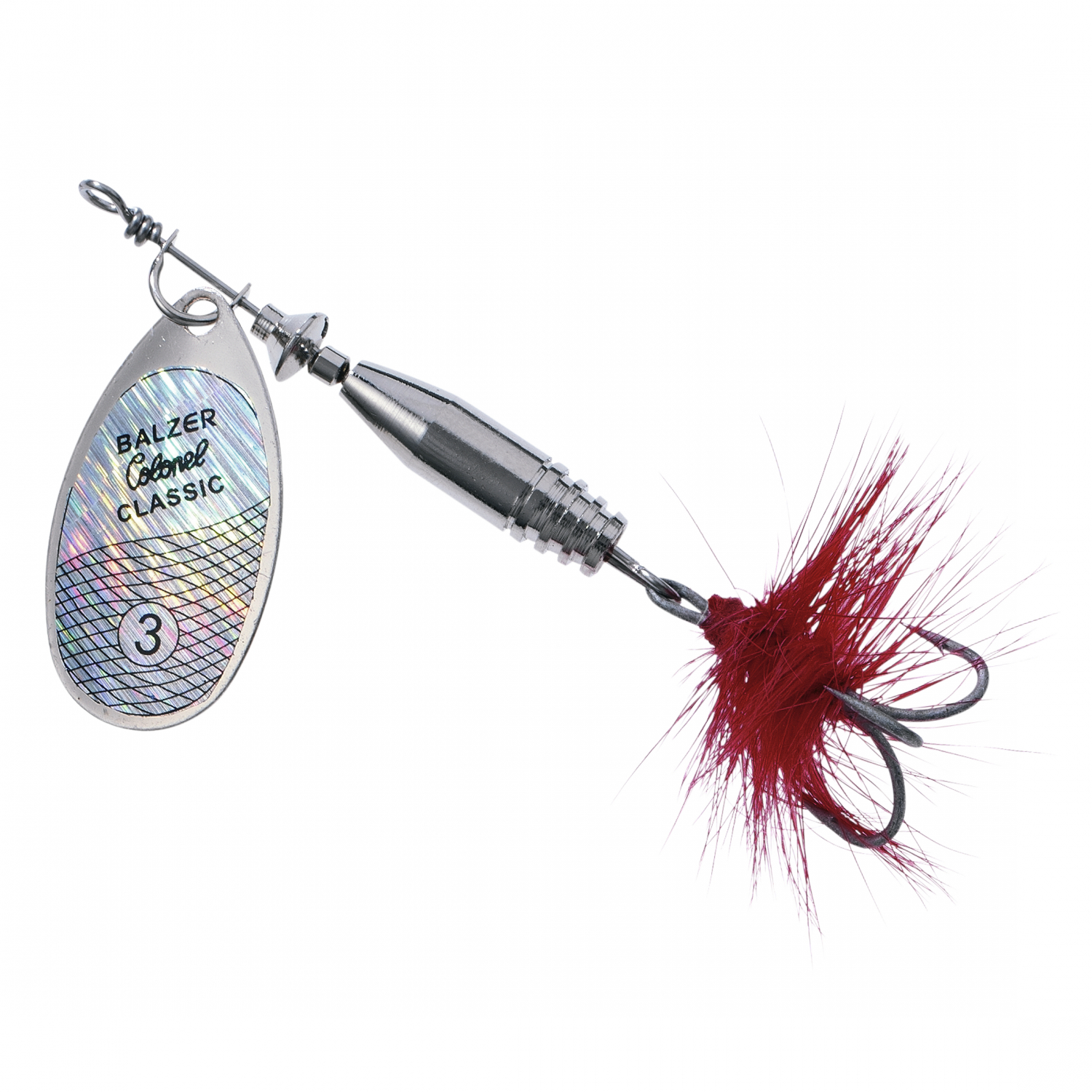 Colonel Spinner Original Classic Standard (Uni Silber-Glitter)