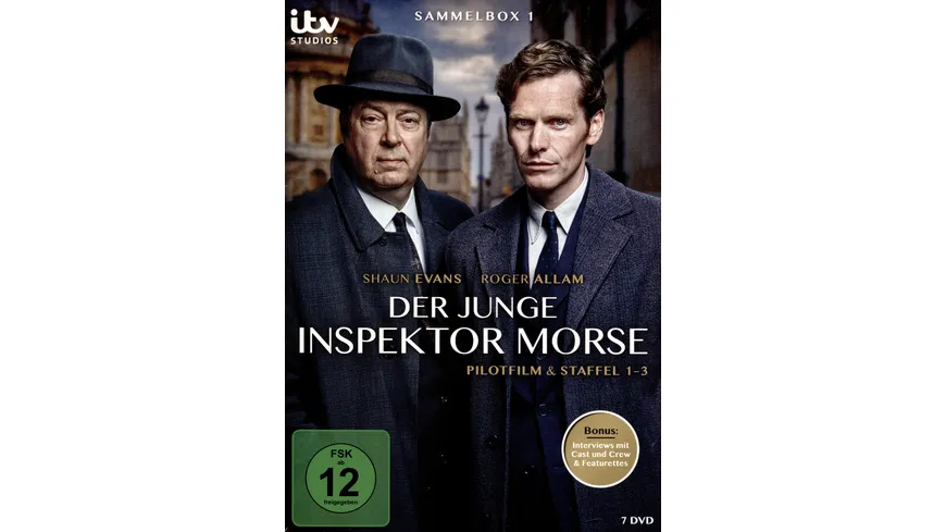 Der junge Inspektor Morse -  Staffelbox 1 - Staffel 1-3  [7 DVDs]