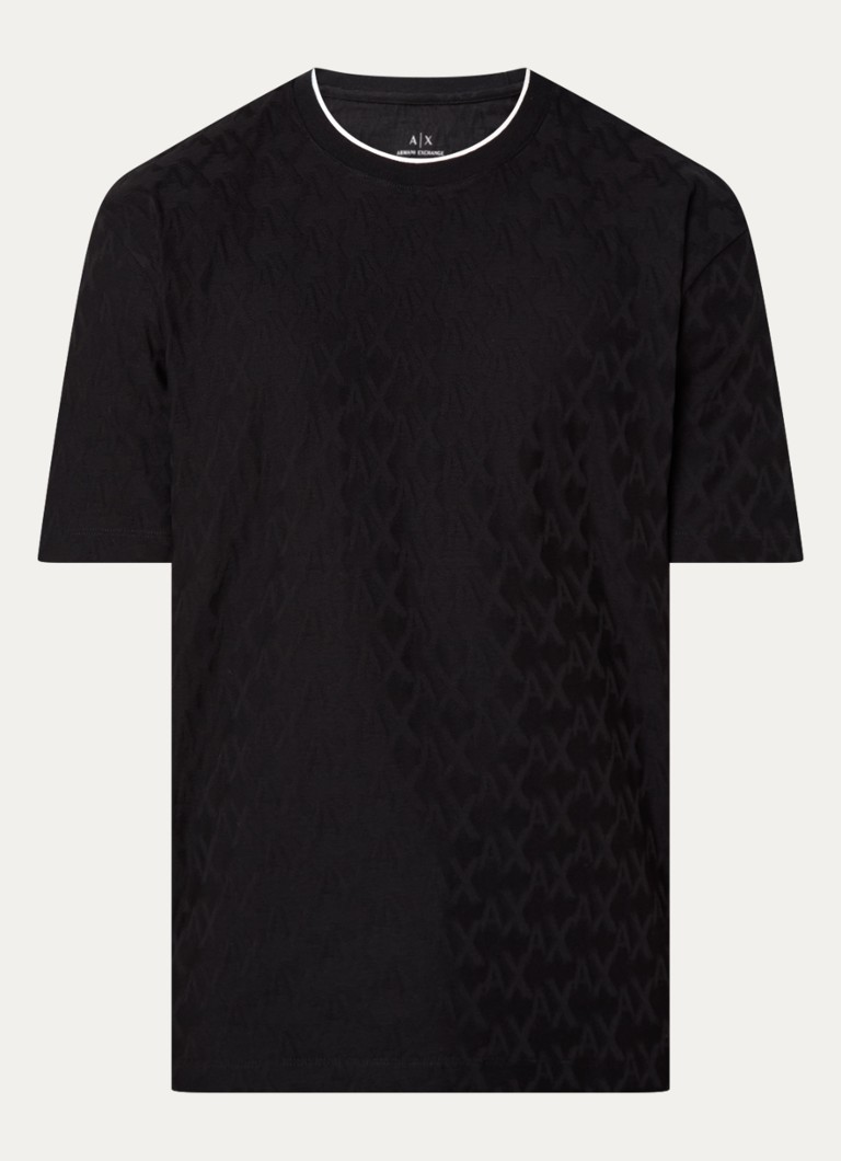Armani Exchange textured T-shirt