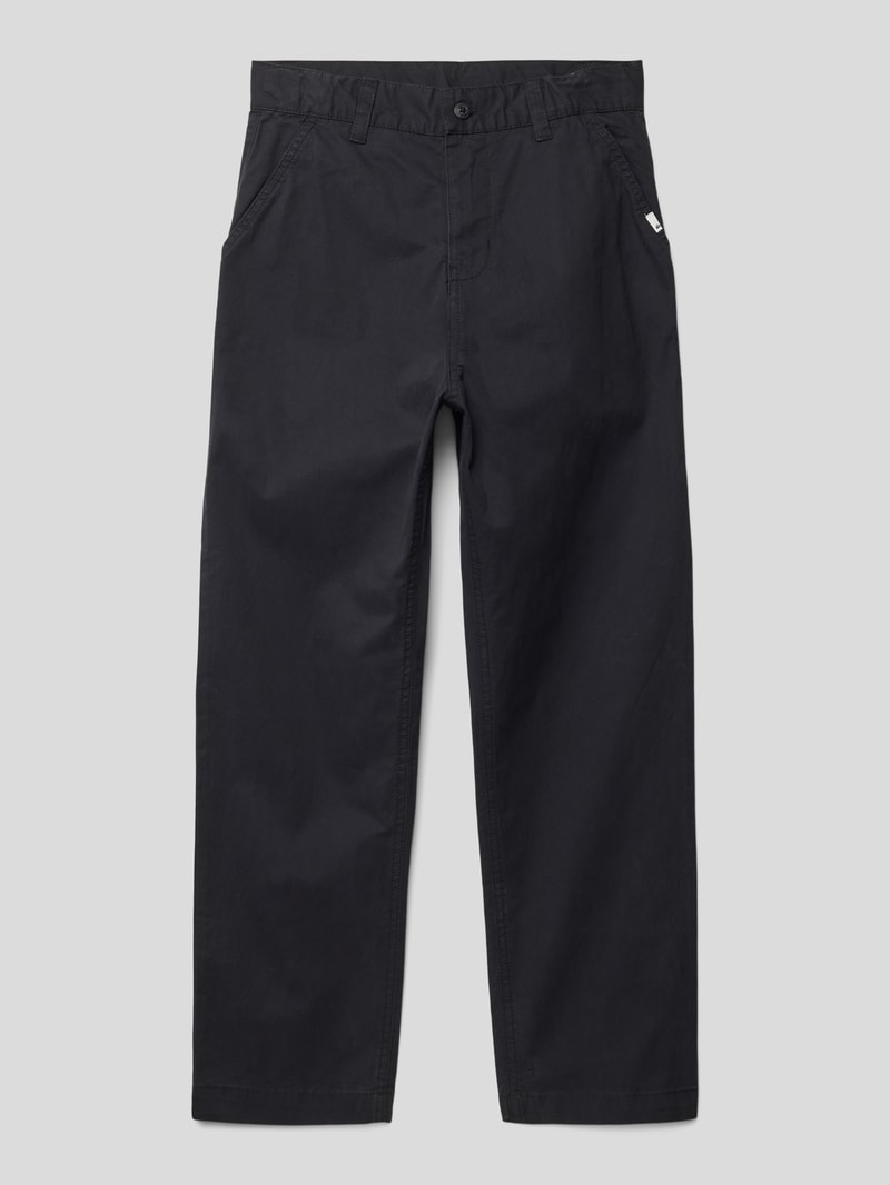 Hose mit Label-Details Modell 'RADICAL TIMES' in schwarz