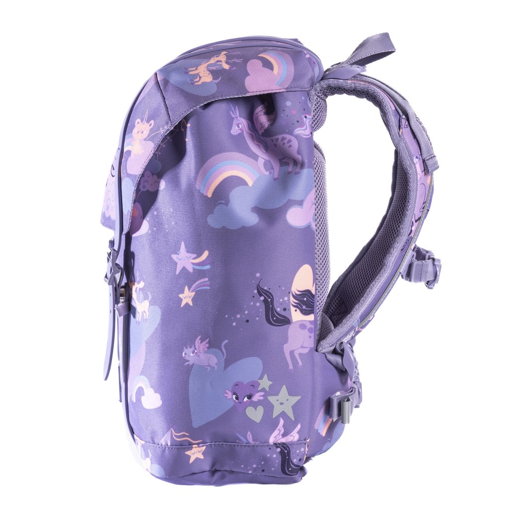 Frii of Norway Ergonomischer Schulrucksack 22L Unicorn Purple