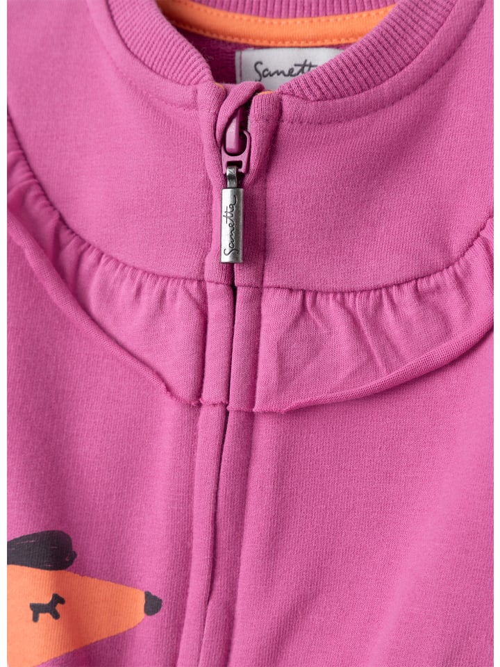 Sanetta Sweatjacke in Pink günstig kaufen