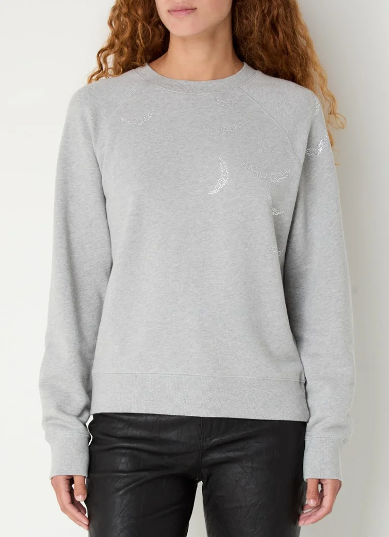 Pulover Zadig&Voltaire decorat cu cristale.