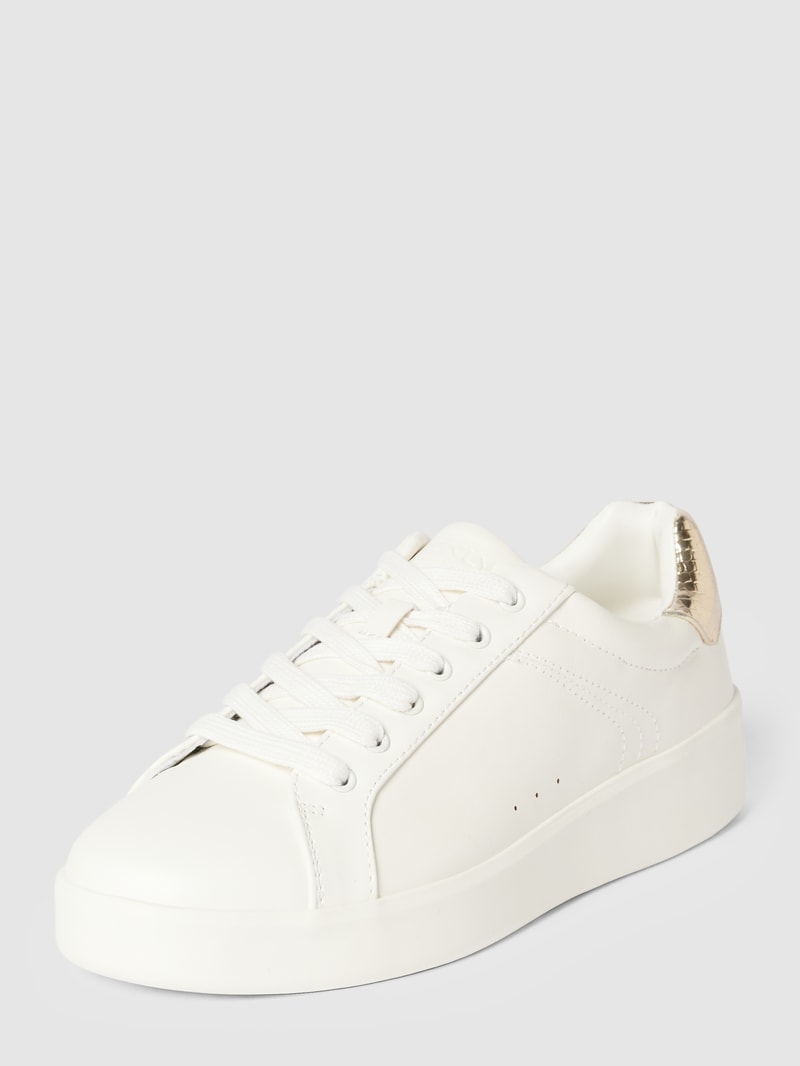 Sneaker mit Metallic-Detail Modell 'SOUL' in weiß
