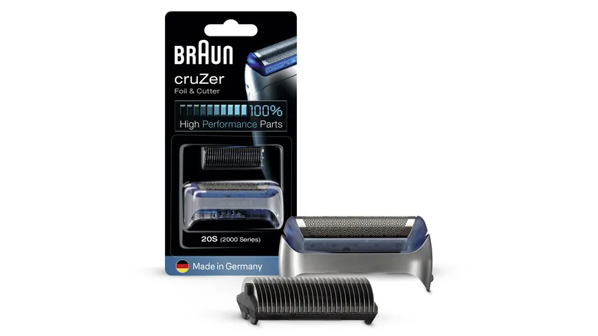 BRAUN 20S Ersatzscherteil Kombipack für Elektrorasierer