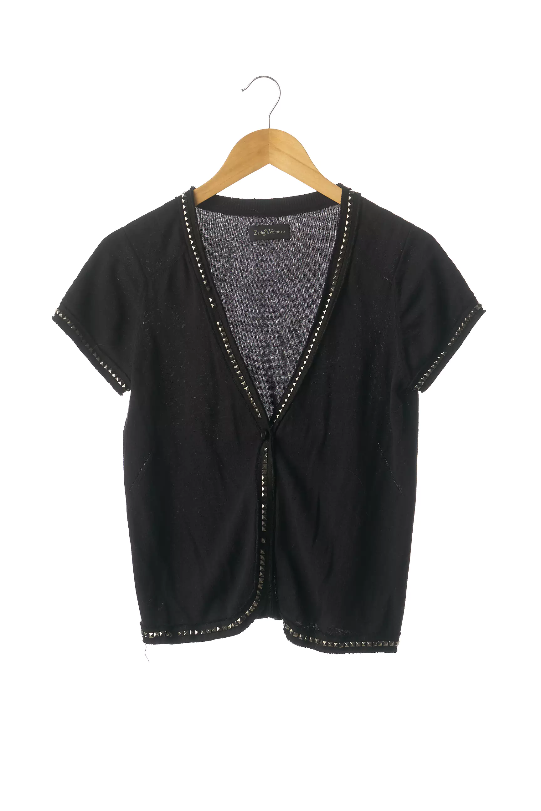 Zadig Voltaire Gilets Manches Courtes Femme couleur noir
