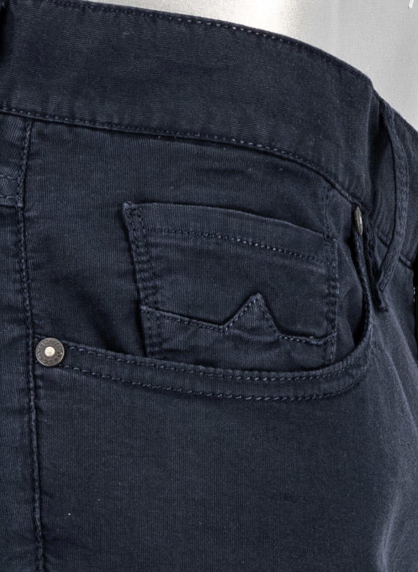 Alberto, Bermudashorts Slipe-K, Baumwolle, navy