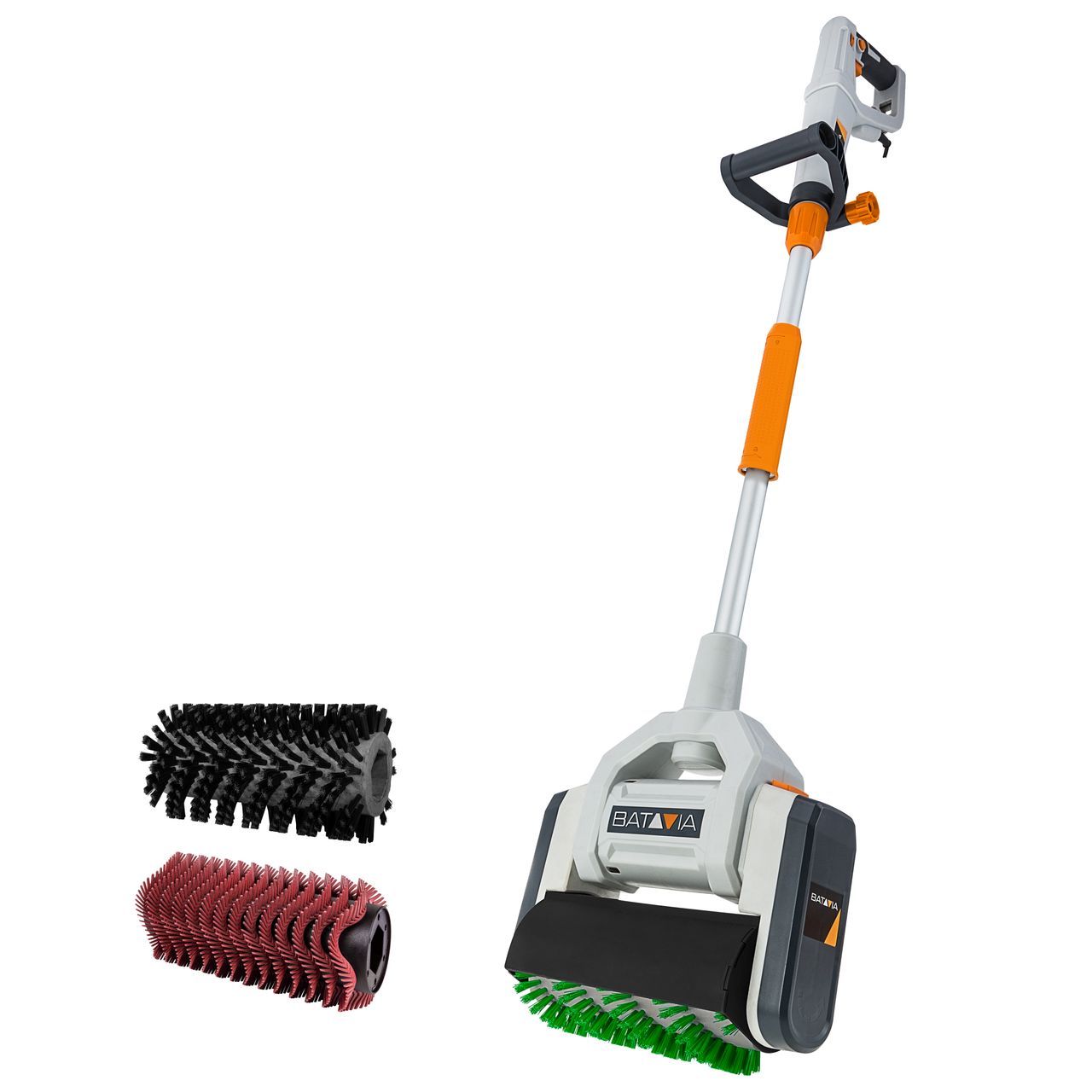 Batavia Maxxbrush rote Hochleistungsbürsteaus Nylon und Metall