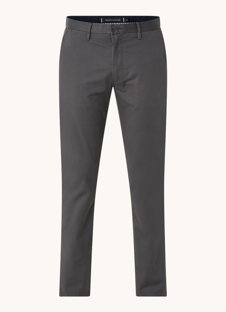 Pantaloni chino Tommy Hilfiger Denton cu croială dreaptă și buzunare laterale