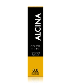 ALCINA Color Creme permanent färbend - 8.8 Hellblond-Silber Professionelle Haarfarbe-60 ml