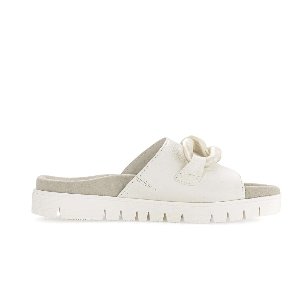 Gabor fashion Pantolette weiß