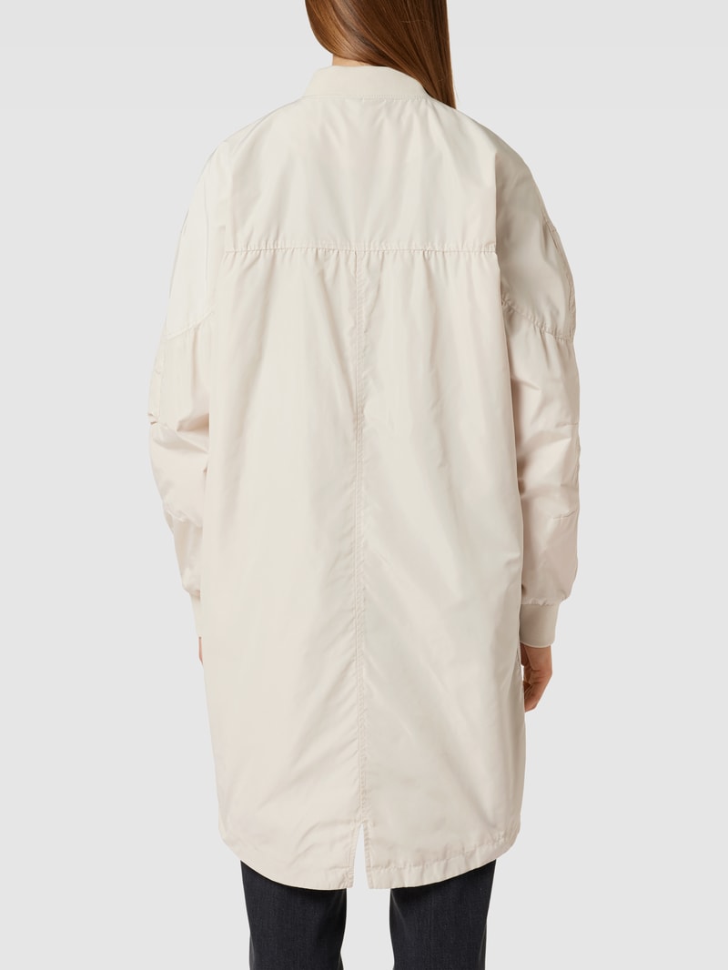 Jacke in Überlänge in kitt