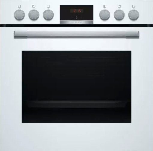 BOSCH Elektro-Herd-Set HND411LW62, mit Teleskopauszug nachrüstbar