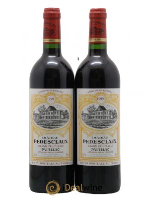 Château Pedesclaux 5ème Grand Cru Classé  1999 - Lot de 2 Bouteilles