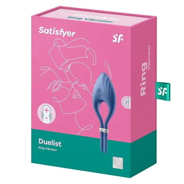 Satisfyer Duelist Blå Intimmassageapparat