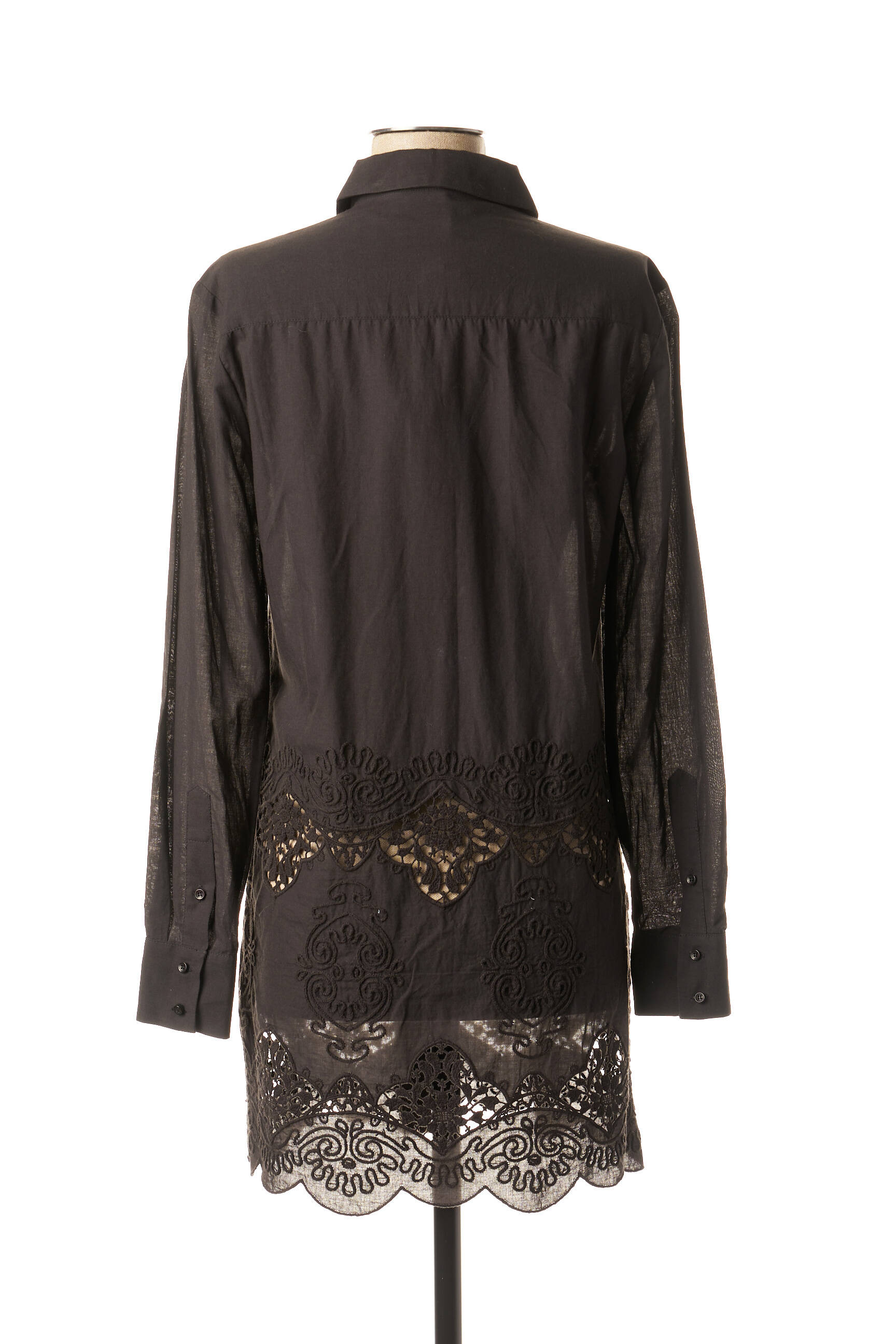 Valerie Khalfon Tuniquemanchelongue Femme couleur noir