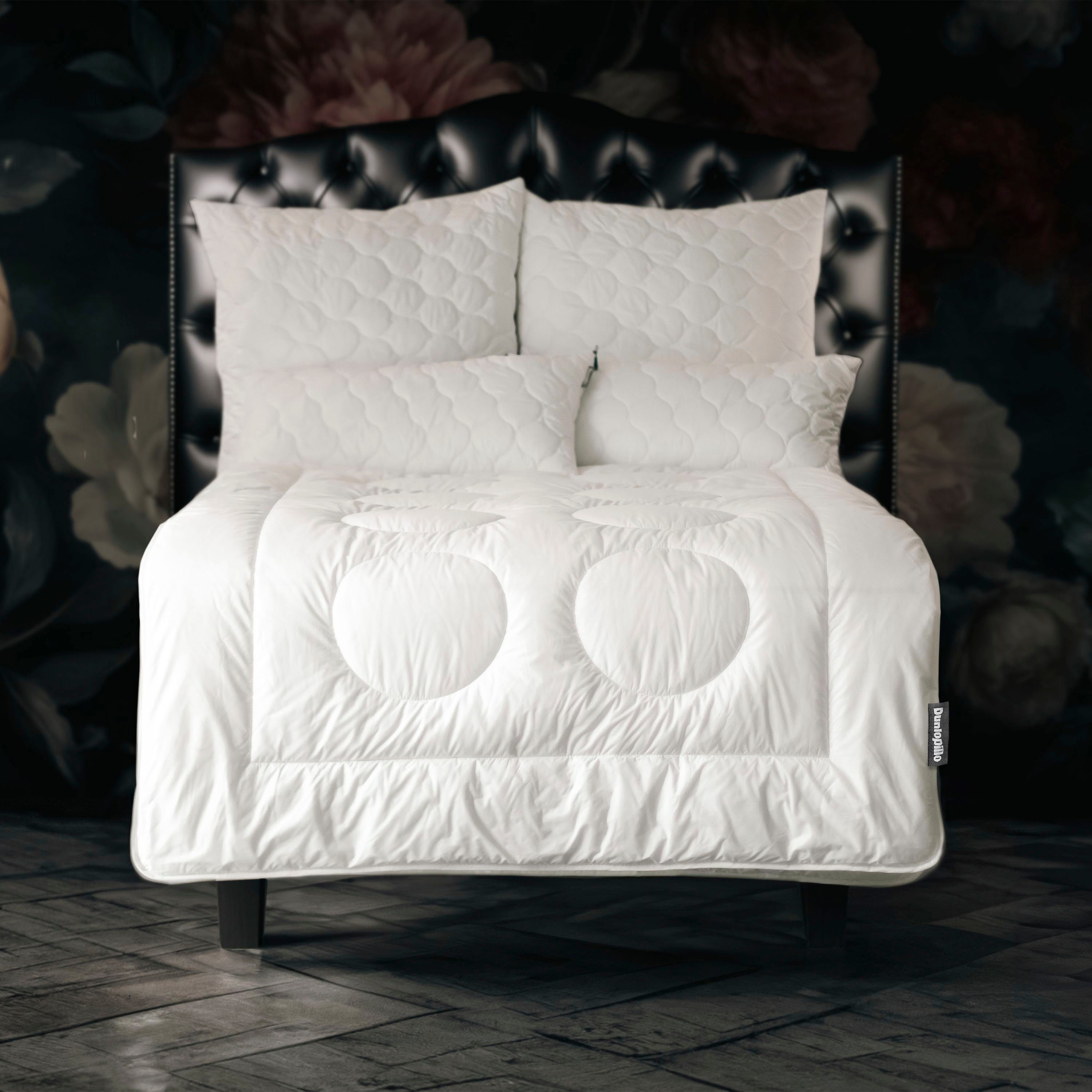 Baumwollbettdecke, Fusion Bettdecke 135x200, 155x220, Climate-Control-Bezug, Dunlopillo, Füllung: Polyester, Bezug: 100% Baumwolle, Bettdecke mit Dunlofill® Helix-Micro-Faserarchitektur, Schlafkomfort