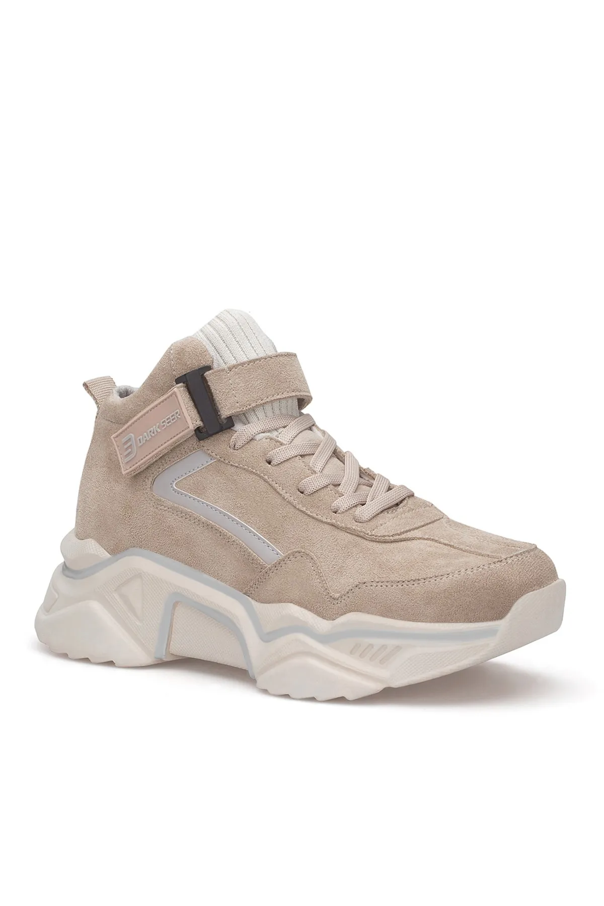 DARK SEER  Beigefarbener Damen-Sneaker