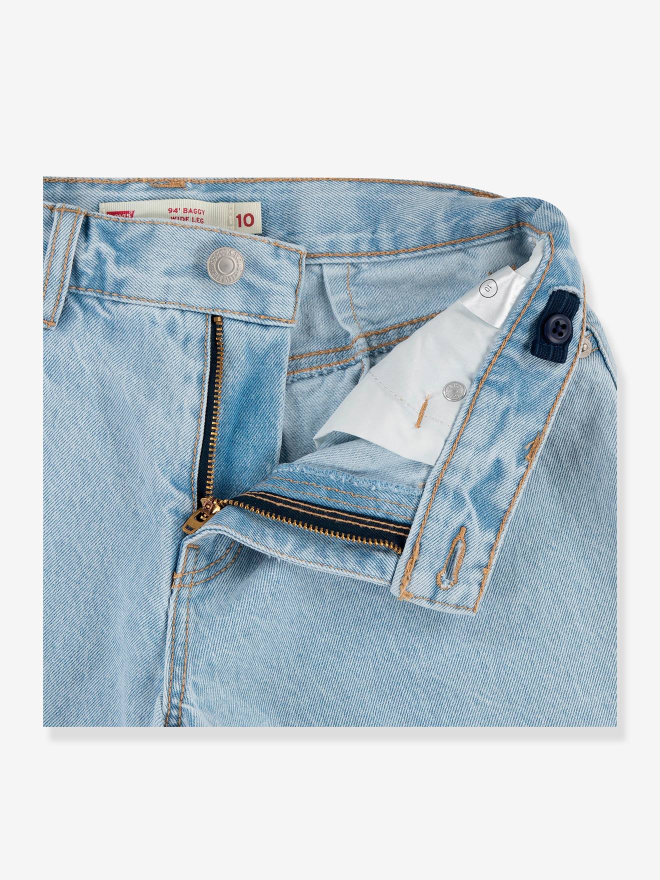 Levis Weite Mädchen Jeans Levi's - gebleicht