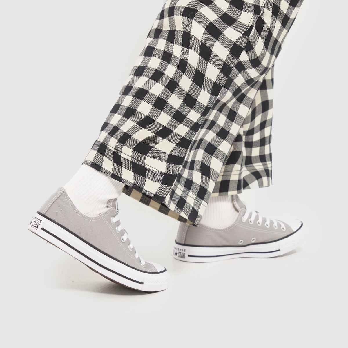 Converse All Star Ox cipők világosszürke színben
