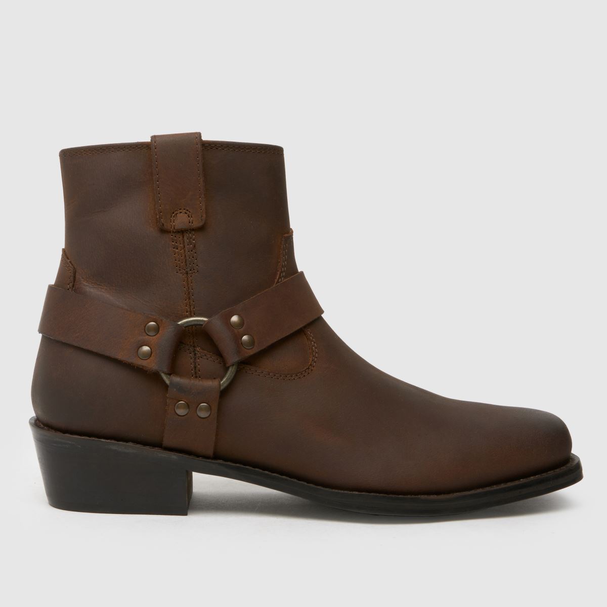 Schuh Gunner motoros csizma barna színben