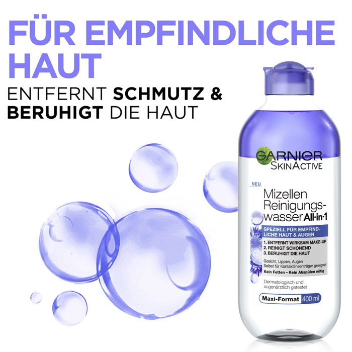 Mizellen Reinigungs-Wasser All-in-1