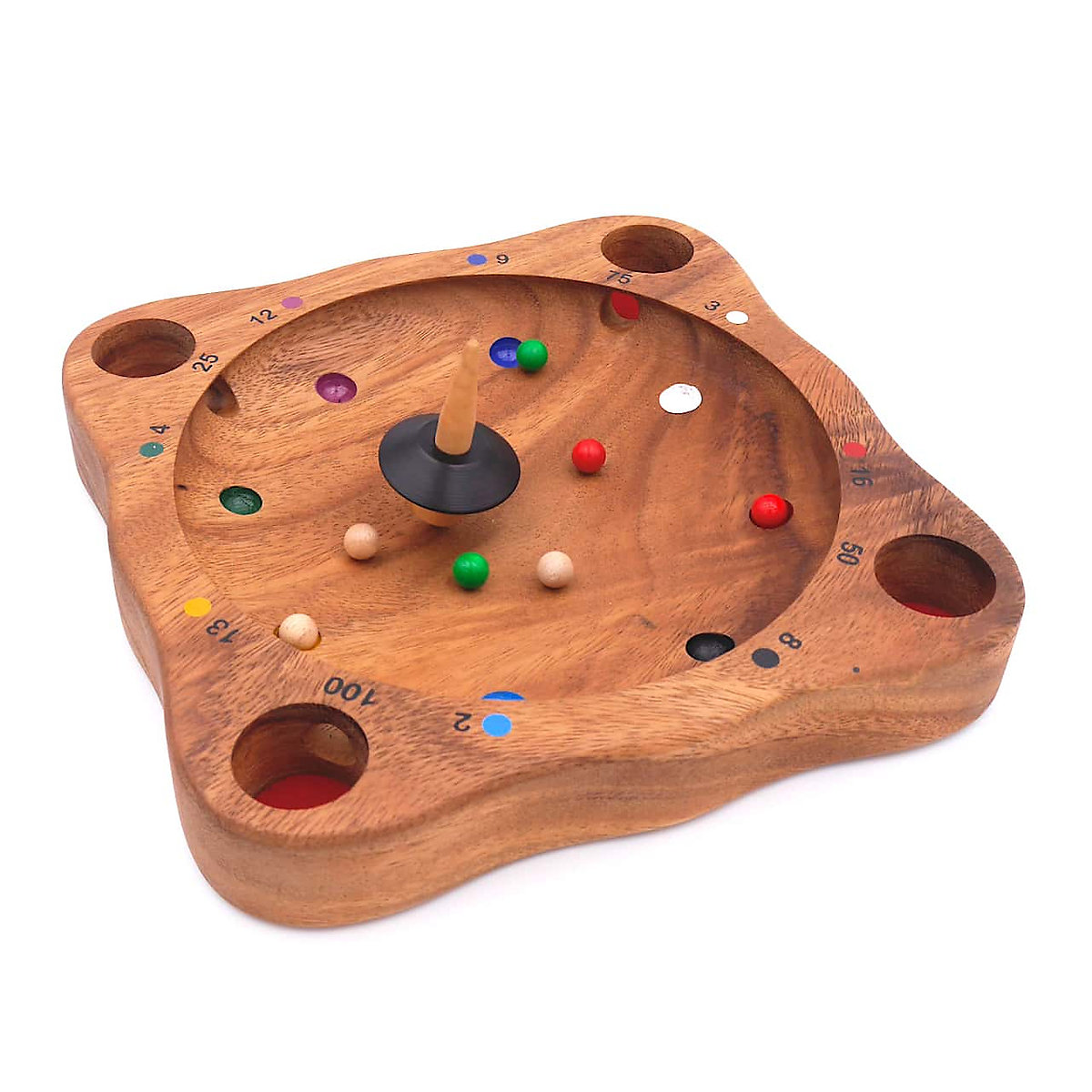 Tiroler Roulette - traditionelles Holzspiel mit Spannungsgarantie