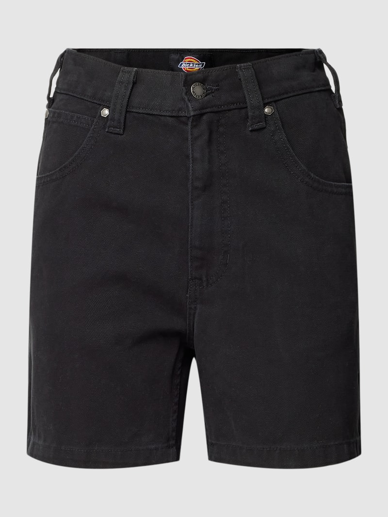 Shorts im 5-Pocket-Design Modell 'DUCK CANVAS' in schwarz