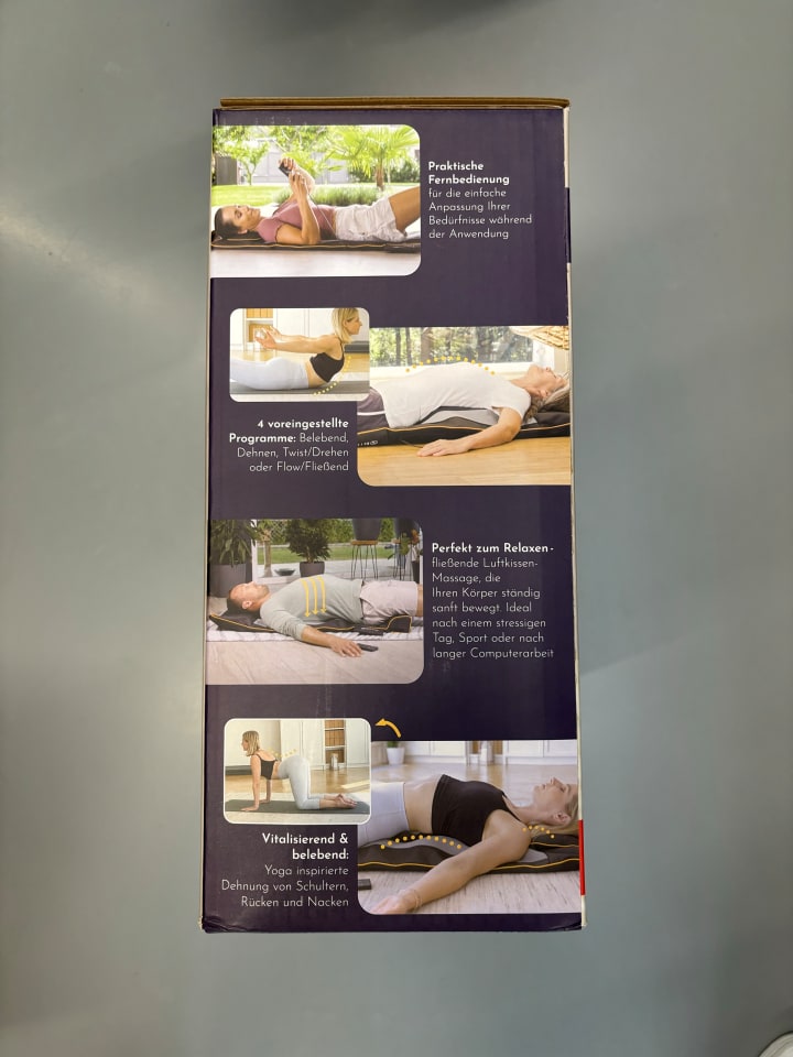 Belena Massagematte Belena Air Stretch in Schwarz günstig kaufen onesize
