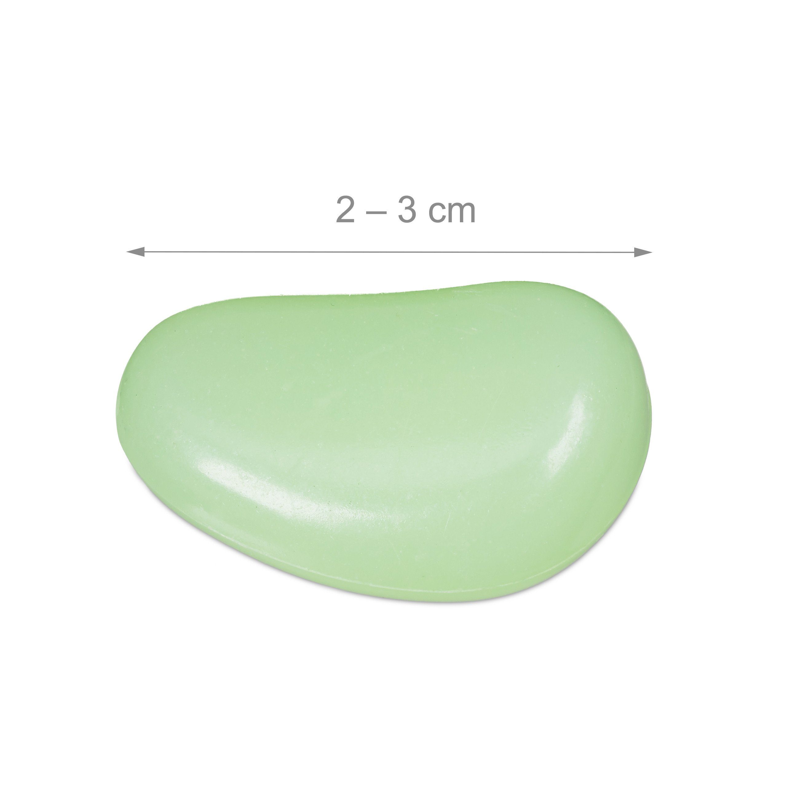 relaxdays Dekosteine Leuchtsteine 200er Pack Farbmix