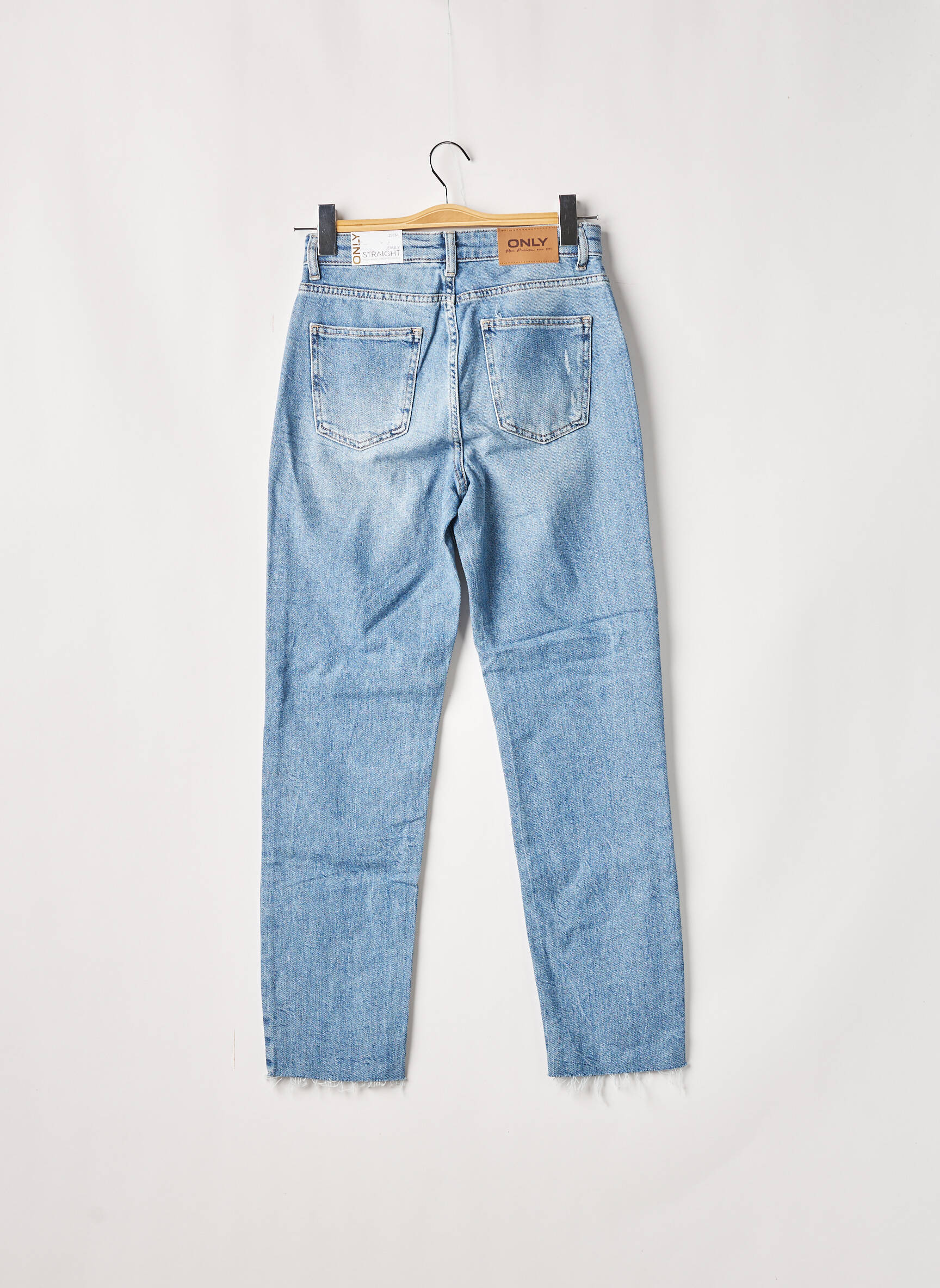 Only Jean Mom Femme couleur bleu