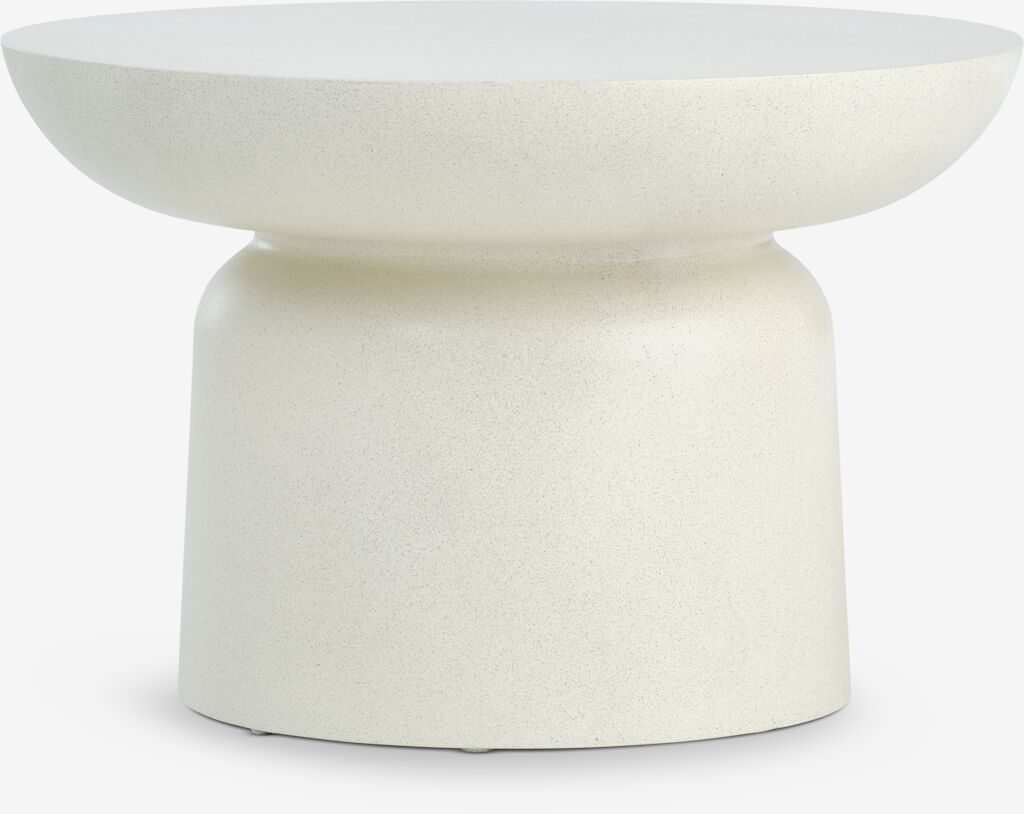 LYDUM LYDUM Couchtisch Ø60 grau-beige Faserzement