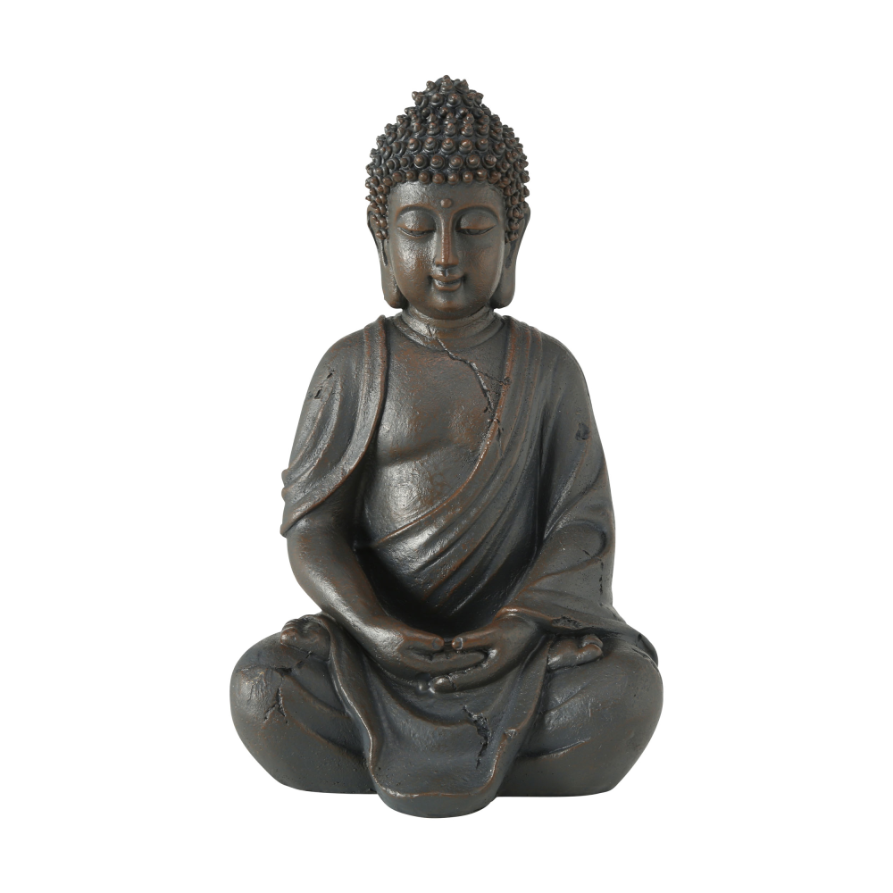 Figur Buddha braun