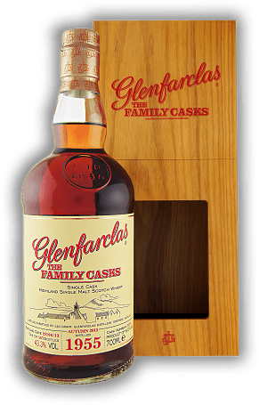 Glenfarclas The Family Casks 1955 Autumn 2013 Glenfarclas The Family Casks 1955 Autumn 2013 Kein typischer Glenfarclas, doch ein Juwel allemal. Jahrgang 55/13 - 0,7	 Liter - Vol 43,3%