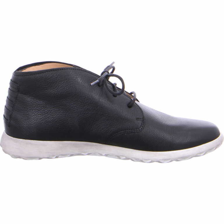 GANTER Schnür-Stiefeletten schwarz Gabby