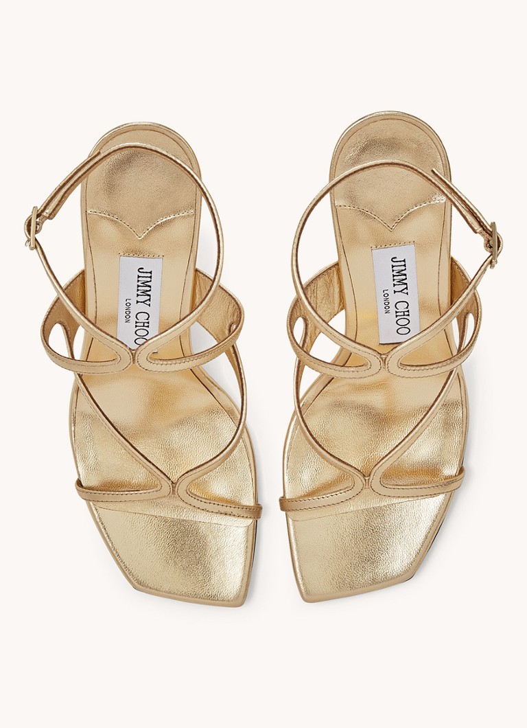 Jimmy Choo Azie 85 lambskin sandalette