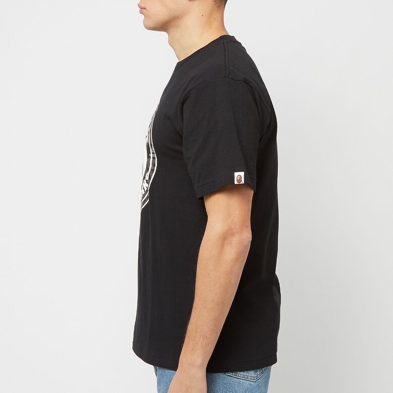A Bathing Ape Bape Distortion Busy Works Tee M black/black