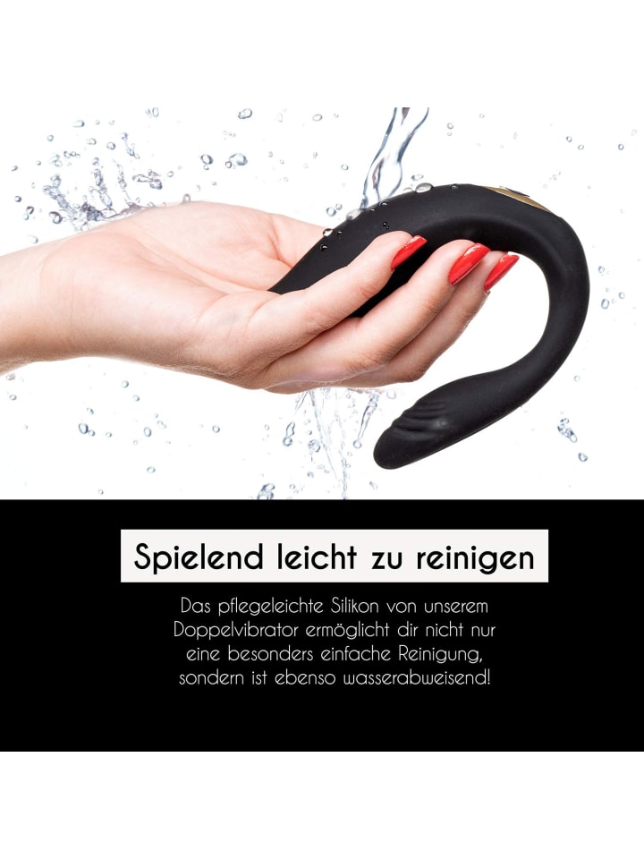 SAMORE Paar-Vibrator mit Fernbedienung in schwarz günstig kaufen onesize