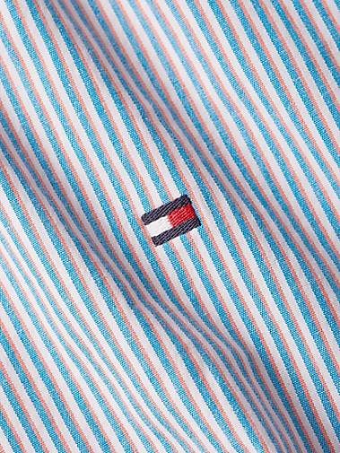 TOMMY HILFIGER Herren Hemd FLEX MULTI STRIPE Regular Fit