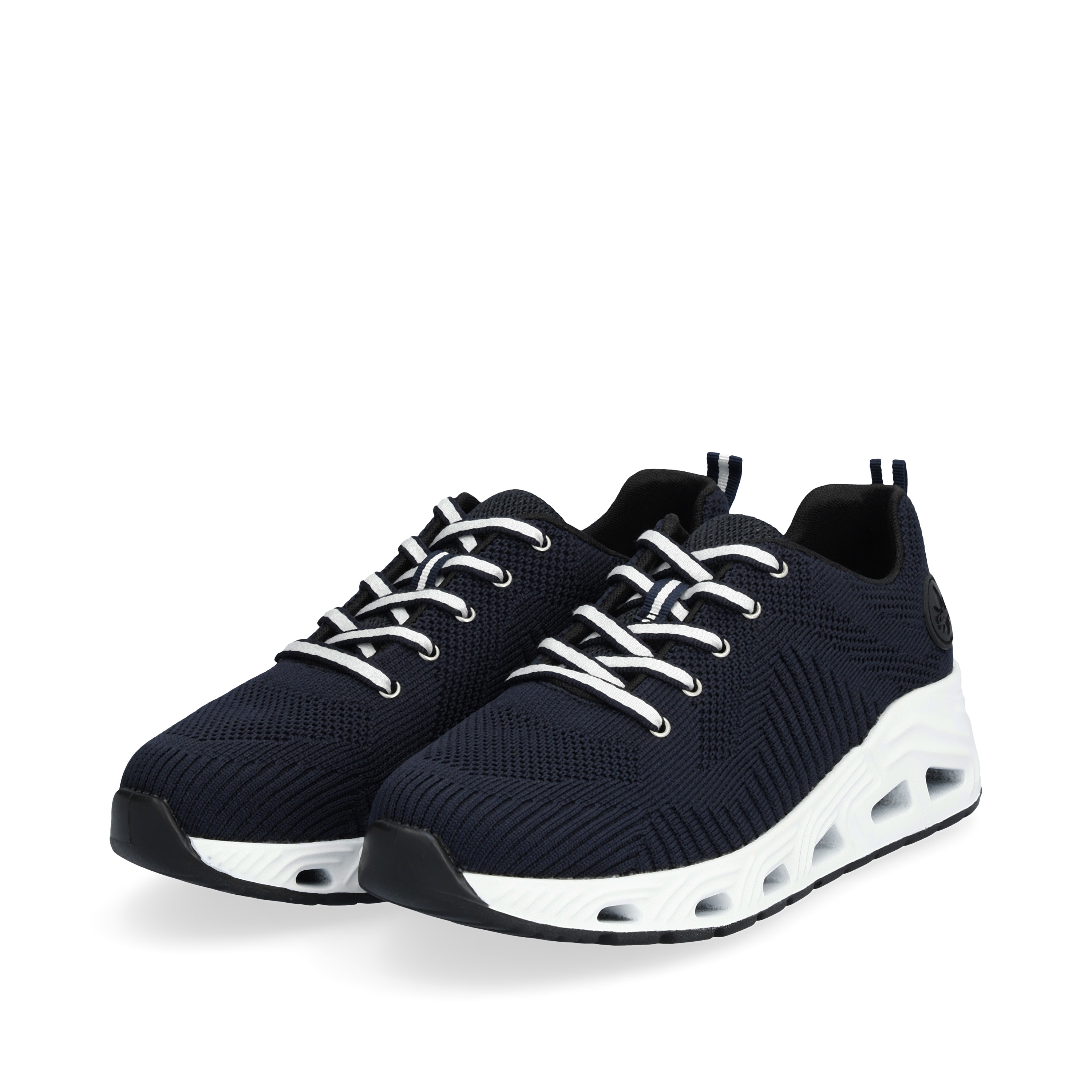 Rieker Damen Sneaker Low stahlblau