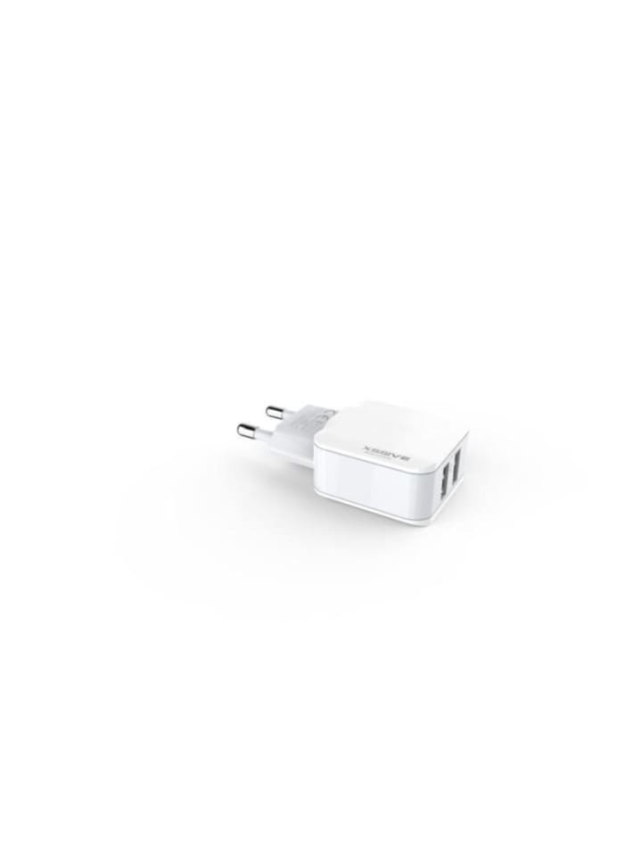 COFI 1453 Dual USB 2.1A Schnell Wandladegerät Reiseladegerät Stecker weiß in Weiß günstig kaufen onesize