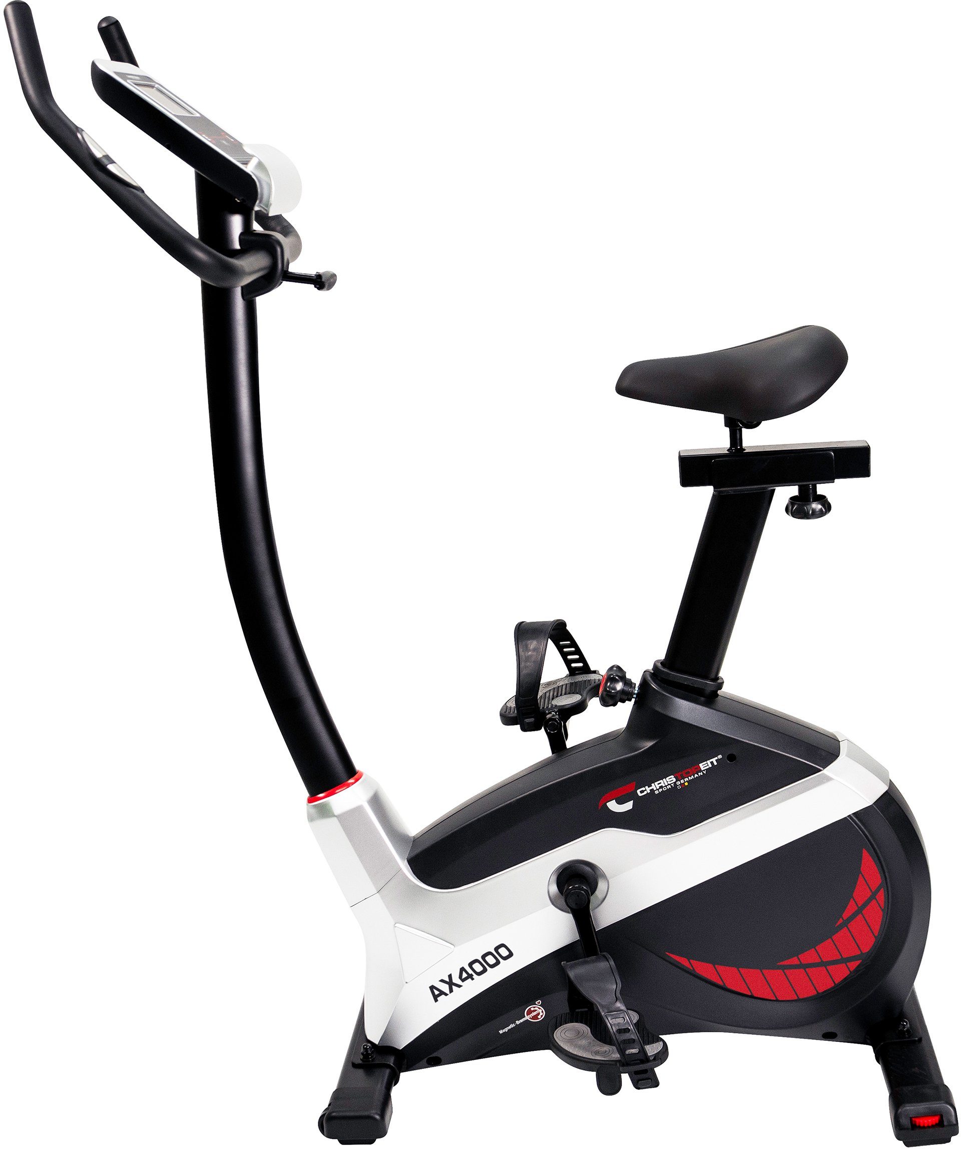 Christopeit Sport® Ergometer AX 4000, mit verstellbarem Komfortsattel