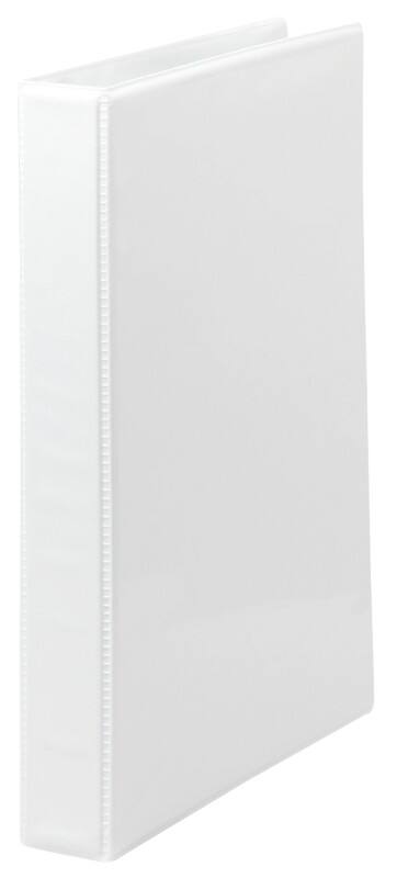 25 mm Ringbuch PP (Polypropylen) DIN A4  4 Ringe Weiß