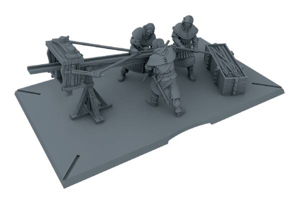 A Song of Ice & Fire - Builder Scorpion Crew (Skorpion-Mannschaft der Baumeister) (Erw.)