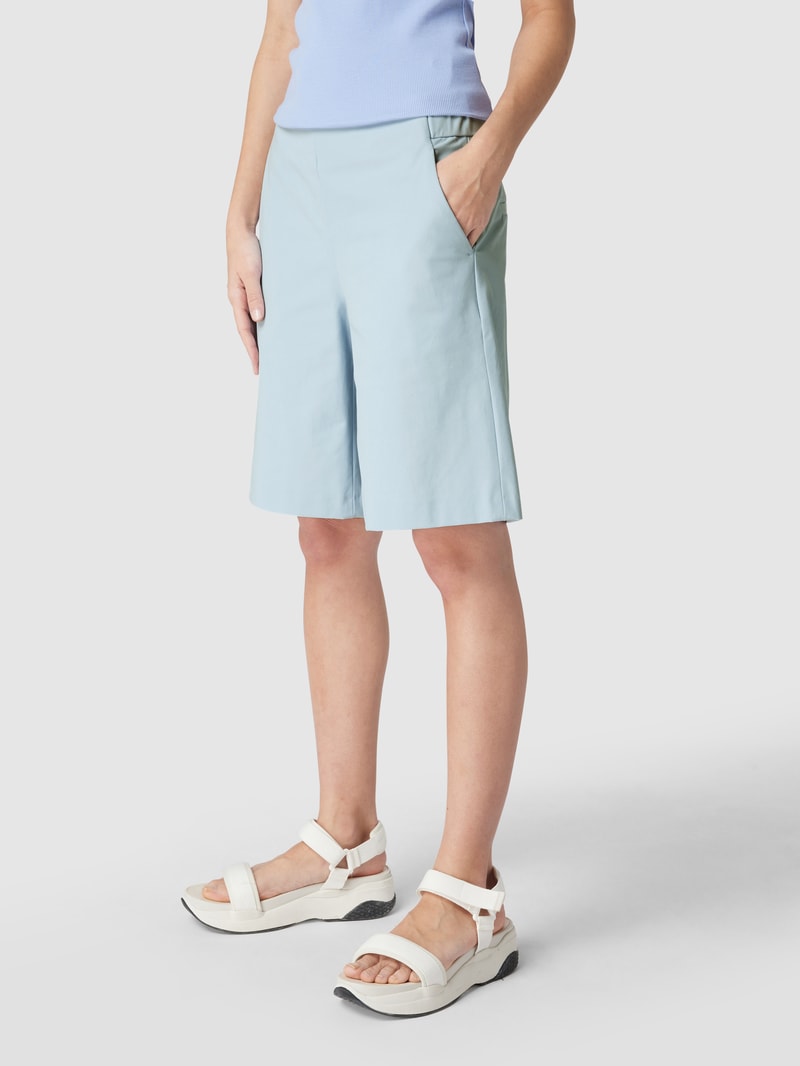Bermudas mit französischen Eingrifftaschen Modell 'Iska' in hellblau