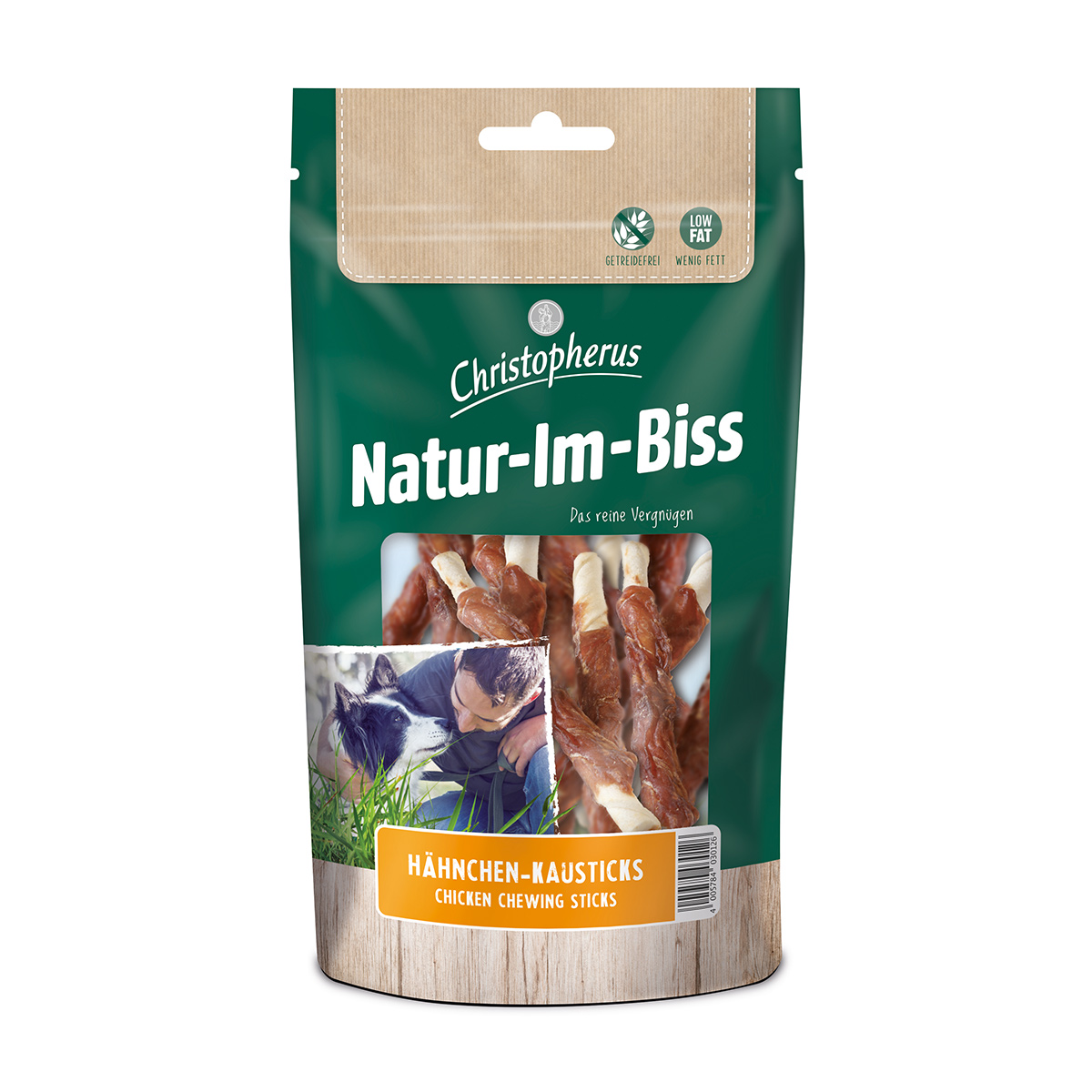 Christopherus Natur-Im-Biss Hähnchen-Kausticks bei ZooRoyal